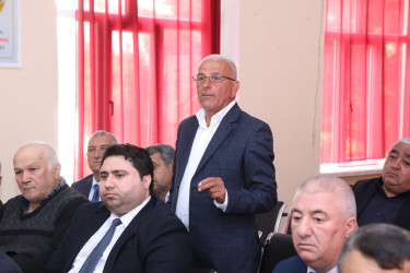 Suraxanı Rayon İcra Hakimiyyətinin başçısı Adil Əliyevin vətəndaşlarla növbəti səyyar görüşü aprelin 22-də Hövsan qəsəbəsində yerləşən 281 saylı tam orta ümumtəhsil məktəbində keçirilib