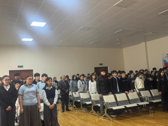 Suraxanı rayonunda növbəti dəfə "Narkomaniyaya qarşı mübarizə" və "Erkən nikaha qarşı mübarizə" mövzularında maarifləndirici tədbirlər 208 və 146 №-li tam orta məktəblərdə keçirilib