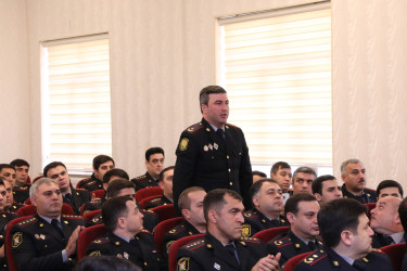Suraxanı rayonunda “2 İyul tarixində – Azərbaycan Polisi Günü” münasibətilə tədbir keçirilib.