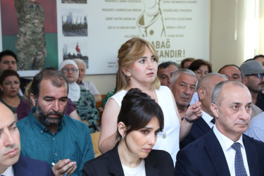 RİH başçısı Adil Əliyev sakinlərlə növbəti görüşünü keçirdi