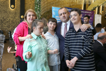 Qurban bayramı və 1 İyun – Beynəlxalq Uşaqların Müdafiəsi Günü münasibətilə xüsusi qayğıya ehtiyacı olan uşaqlar üçün xeyriyyə tədbiri keçirilib