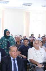 Suraxanı Rayon İcra Hakimiyyətinin başçısı Adil Əliyev avqust ayının 1-də növbəti səyyar görüş keçirib