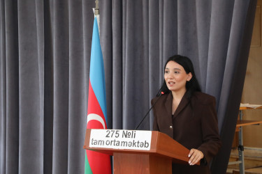 Martın 10-da Suraxanı Rayon İcra Hakimiyyətinin təşəbbüsü, Qaraçuxur Bələdiyyəsində “Gender məsələləri və məişət zorakılığı ilə mübarizəyə dair komissiya”nın və 275 saylı tam orta ümumtəhsil məktəbinin birgə təşkilatçılığı ilə “Məktəb mühitində psixoloji təhlükəsizlik” adlı tədbir təşkil olunub