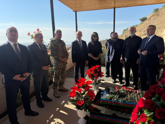 Suraxanı Rayon İcra Hakimiyyətinin başçısı Adil Əliyev və müavinləri Yeni Suraxanı, Binə, Hövsan, Zığ, Sabunçu və Qala qəsəbələrində vətənimizin müstəqilliyi və ərazi bütövlüyü uğrunda canlarını fəda etmiş şəhidlərimizin məzarlarını ziyarət ediblər