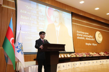 Sentyabrın 11-də Suraxanıda 600-dən yuxarı bal toplayan məzunlarla görüş keçirildi