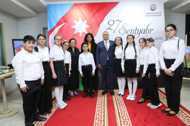 Suraxanı Rayon İcra Hakimiyyətinin təşkilatçılığı ilə 27 sentyabr Anım Günü münasibətilə tədbir keçirilib