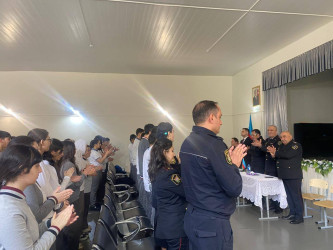 Suraxanı rayonunda növbəti dəfə "Narkomaniyaya qarşı mübarizə" və "Erkən nikaha qarşı mübarizə" mövzularında maarifləndirici tədbirlər 226 №-li tam orta məktəbdə keçirilib