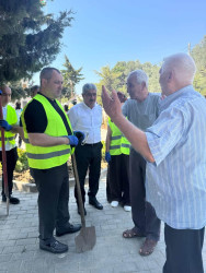 Suraxanı rayonunda iməclik və abadlıq işləri davam edir