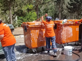 Suraxanı rayonunda iməcilik və abadlıq işləri davam edir