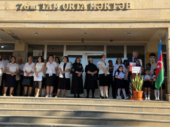 Hörmətli müəllimlər və valideynlər, Əziz şagirdlər!