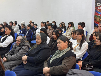 Suraxanı Gənclər evində Xocalı soyqırımının 34-cü ildönümünə həsr olunmuş “Biz Xocalıya qayıtdıq” adlı anım tədbiri keçirilib