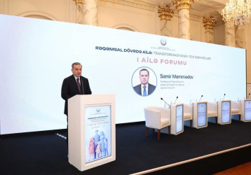 Ailə, Qadın və Uşaq Problemləri üzrə Dövlət Komitəsinin təşkilatçılığı ilə “Rəqəmsal dövrdə ailə: transformasiyanın yeni sərhədləri” mövzusunda keçirirlən I Ailə Forumunda Suraxanı rayonunun da nümunəvi ailələri iştirak ediblər