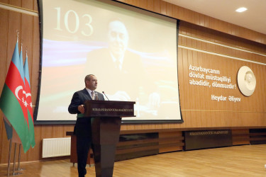 Suraxanıda Ulu Öndərin anadan olmasının 103-cü ildönümü qeyd edildi