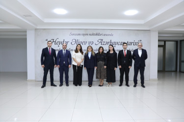 Suraxanıda “Heydər Əliyev və Azərbaycan tarixi” referat-yazı müsabiqəsinin rayon mərhələsinin yekunlarına həsr olunmuş elmi-praktik konfrans keçirilib