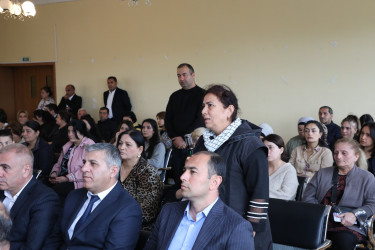 Oktyabrın 1-də Suraxanı Rayon İcra Hakimiyyətinin başçısı Adil Əliyev Qaraçuxur qəsəbə  sakinləri ilə növbəti  səyyar qəbul keçirib