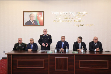 Suraxanı rayonunda “2 İyul tarixində – Azərbaycan Polisi Günü” münasibətilə tədbir keçirilib.