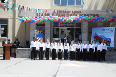 28 May – Müstəqillik Günü münasibətilə Suraxanı rayonunda A.Səfərov adına 114 №-li, D.Məmmədzadə adına 232 №-li və 279 №-li tam orta ümumtəhsil müəssisələrində tədbirlər təşkil olunub.