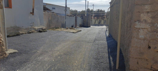 Suraxanıda növbəti küçə asfaltlanıb