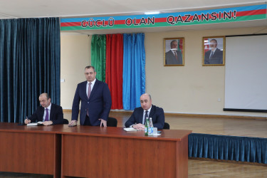 Suraxanı Rayon İcra Hakimiyyətinin başçısı Adil Əliyevin vətəndaşlarla növbəti səyyar görüşü martın 13-də Hövsan qəsəbəsində yerləşən 270 saylı tam orta ümumtəhsil məktəbində keçirilib