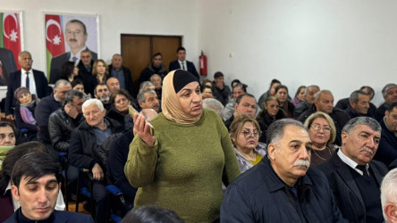 Fevralın 11-də Suraxanı Rayon İcra Hakimiyyətinin başçısı Adil Əliyev Zığ qəsəbəsində sakinlərlə səyyar görüş keçirib