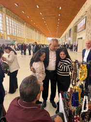 Oktyabrın 24-də Suraxanı Rayon İcra Hakimiyyətinin başçısı Adil Əliyev Bakı Ekspo Mərkəzində keçirilən 12-ci Bakı Beynəlxalq Kitab Sərgisində iştirak edib