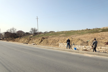 Hövsan qəsəbəsində aparılan abadlıq və təmir-bərpa işləri davam edir