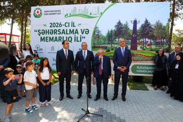 “Şəhərsalma və Memarlıq İli” çərçivəsində Suraxanı Rayon İcra Hakimiyyəti tərəfindən rayon ərazisində həyata keçirilən genişmiqyaslı abadlıq-quruculuq tədbirləri davam edərək Yeni Suraxanı qəsəbəsində də əsaslı yenidənqurma işləri aparılıb