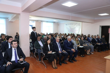 Oktyabrın 8-də Suraxanı Rayon İcra Hakimiyyətinin başçısı Adil Əliyev Zığ qəsəbəsi, Dədə Qorqud yaşayış sahəsində yerləşən 315 №-li tam orta məktəbdə sakinlərlə səyyar görüş keçirib