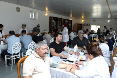 İyunun 25-də Aşura günü münasibətilə Suraxanı rayonunda yerləşən Qaraçuxur məscidində ənənəvi könüllü qanvermə aksiyası təşkil olunub