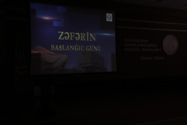 Suraxanı Rayon İcra Hakimiyyətinin təşkilatçılığı ilə 27 sentyabr Anım Günü münasibətilə tədbir keçirilib