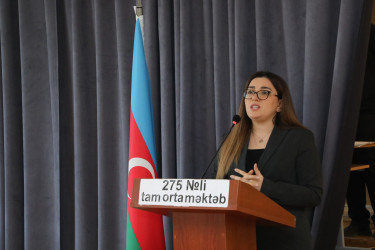 Martın 10-da Suraxanı Rayon İcra Hakimiyyətinin təşəbbüsü, Qaraçuxur Bələdiyyəsində “Gender məsələləri və məişət zorakılığı ilə mübarizəyə dair komissiya”nın və 275 saylı tam orta ümumtəhsil məktəbinin birgə təşkilatçılığı ilə “Məktəb mühitində psixoloji təhlükəsizlik” adlı tədbir təşkil olunub