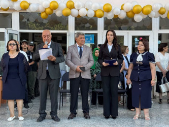 Hörmətli müəllimlər və valideynlər, Əziz şagirdlər!