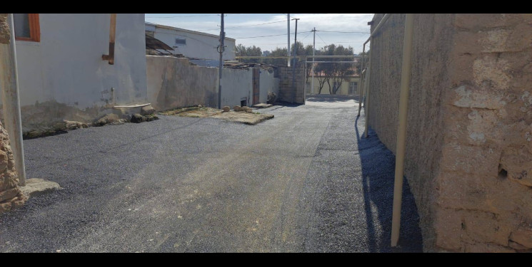 Suraxanıda növbəti küçə asfaltlanıb