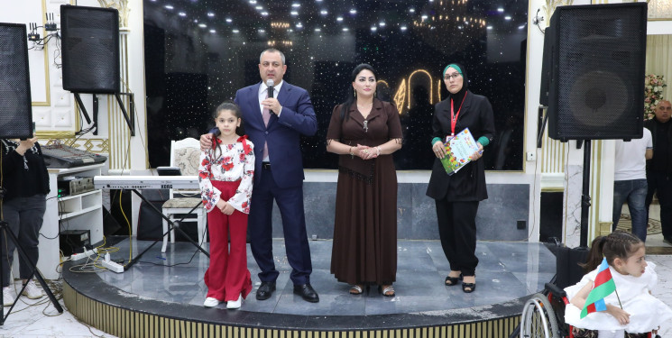 “1 İyun –Uşaqların Beynəlxalq Müdafiəsi Günü” münasibətilə xüsusi qayğıya ehtiyacı olan uşaqlar üçün bayram tədbiri təşkil olunub