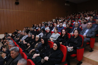 Suraxanı Rayon İcra Hakimiyyətinin təşkilatçılığı ilə 27 sentyabr Anım Günü münasibətilə tədbir keçirilib