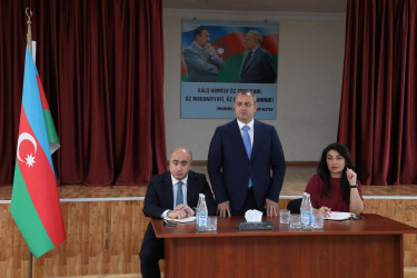 İyulun 2-də Suraxanı Rayon İcra Hakimiyyətinin başçısı Adil Əliyevin  növbəti səyyar görüşü  Qaraçuxur qəsəbəsində keçirildi