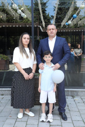 Suraxanı Rayon İcra Hakimiyyətinin təşkilatçılığı ilə 2026–2027-ci tədris ilinin başlanması münasibətilə şəhid övladları ilə görüş keçirilib