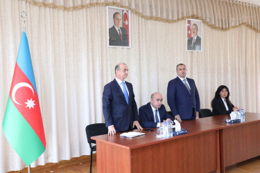 Oktyabrın 1-də Suraxanı Rayon İcra Hakimiyyətinin başçısı Adil Əliyev Qaraçuxur qəsəbə  sakinləri ilə növbəti  səyyar qəbul keçirib