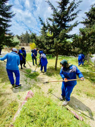 Mayın 9-da Bakı Şəhər İcra Hakimiyyətinin təşəbbüsü, Suraxanı Rayon İcra Hakimiyyətinin və Rayon Mənzil-Kommunal Təsərrüfatı Birliyinin birgə təşkilatçılığı ilə rayon ərazisində genişmiqyaslı ümumrayon iməciliyi keçirilib