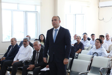 Suraxanı Rayon İcra Hakimiyyətinin başçısı Adil Əliyevin vətəndaşlarla növbəti səyyar görüşü sentyabrın 16-da Yeni Suraxanı qəsəbəsində yerləşən 101 saylı tam orta ümumtəhsil məktəbində keçirilib