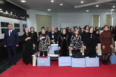 Suraxanı rayonunda “Qadın Gülərsə, Bəşəriyyət Gülər!” adlı tədbir keçirilib