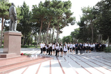 Sentyabrın 11-də Suraxanıda 600-dən yuxarı bal toplayan məzunlarla görüş keçirildi