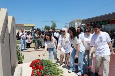 Suraxanı rayonunda Heydər Əliyevin hakimiyyətə birinci gəlişinin 56-cı ildönümü münasibətilə Suraxanı rayonu, Yeni Suraxanı qəsəbəsi, 14 İyul küçəsində Ulu öndərin siyasi hakimiyyətə gəlişini əks etdirən Xatirə kompleksi ziyarət olunub.