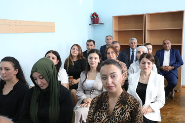 Suraxanı Rayon İcra Hakimiyyətinin başçısı Adil Əliyevin vətəndaşlarla növbəti səyyar görüşü oktyabrın 1-də Qaraçuxur qəsəbəsində yerləşən 318 saylı tam orta ümumtəhsil məktəbində keçirilib