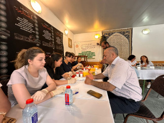 İyulun 5-də  Suraxanıda qanvermə aksiyası keçirilib