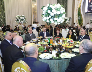 Suraxanıda  iftar süfrəsi təşkil olunub