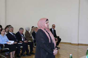 Suraxanı Rayon İcra Hakimiyyətinin başçısı Adil Əliyevin sakinlərlə növbəti səyyar görüşü Əmircan qəsəbəsində baş tutub