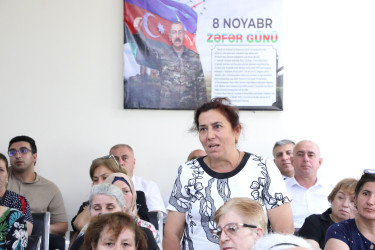 İyulun 2-də Suraxanı Rayon İcra Hakimiyyətinin başçısı Adil Əliyevin  növbəti səyyar görüşü  Qaraçuxur qəsəbəsində keçirildi