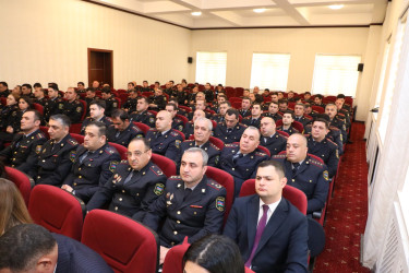 Suraxanı rayonunda “2 İyul tarixində – Azərbaycan Polisi Günü” münasibətilə tədbir keçirilib.