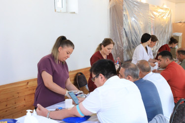 İyulun 5-də  Suraxanıda qanvermə aksiyası keçirilib